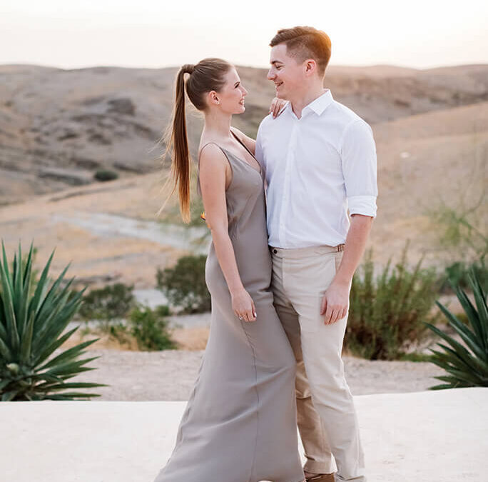 Dinner Before Marriage in the Agafay Desert: Jemes and Diana