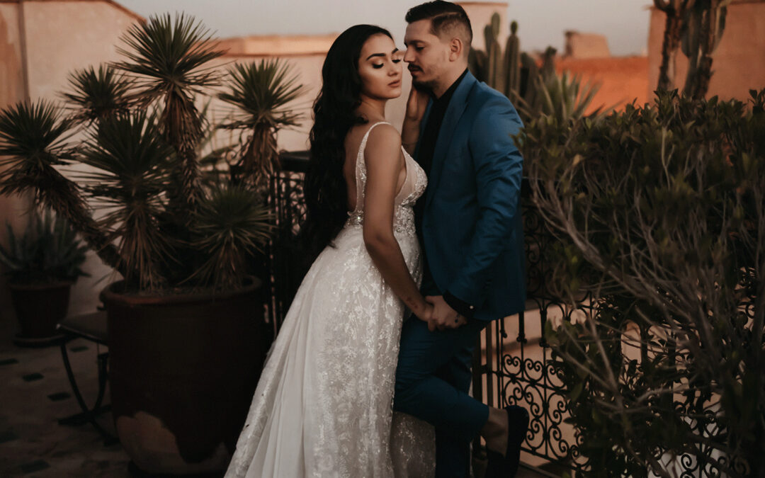 Albanian Elegance Meets Agafay Desert Photography